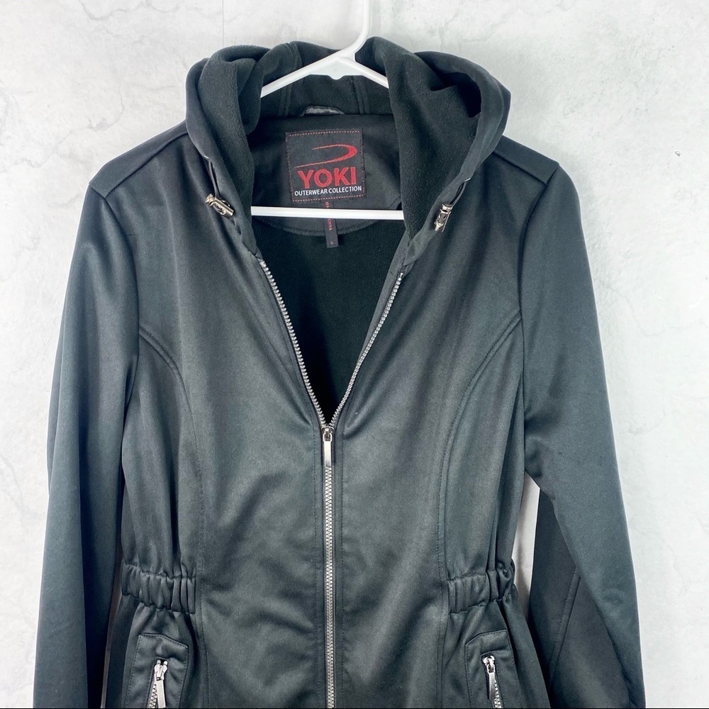 [Yoki] Athletic Longer Zip Work Out Jacket - Picture 2 of 3